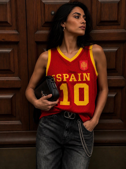 Sleeveless V-Neck / Spain (0205)