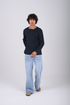 Essential Ribbed Henley Long Sleeve (W-0305)