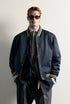 ZARA-CONTRAST RELAXED FIT BOMBER JACKET (ZW-0002)