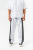 Stripped button detailed tracksuit - (0053)