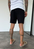 Muslin Fabric Linen Short - (002) - Balck
