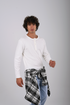 Essential Ribbed Henley Long Sleeve (W-0305)