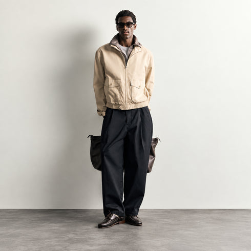 ZARA-COTTON LYOCELL REGULAR JACKET (ZW-0009)