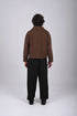 Double Breasted Crop Stamped Jacket - (W-0310)