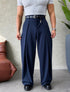 Wide Legs Trousers - (0208)