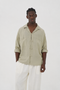 Modal Blend Relaxed Shirt - (0228)