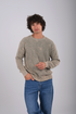 Knitwear oversized shirt (W-0061 )
