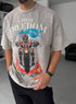 CHASE FREEDOM Graphic T-Shirt – Washed Grey - (0180)