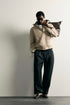 ZARA-COTTON LYOCELL REGULAR JACKET (ZW-0009)