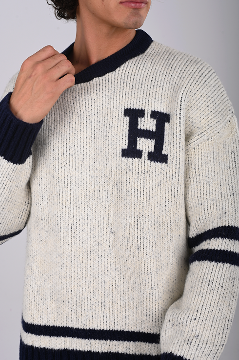 Heritage Monogram Knit Sweater (W-0330)
