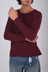 Knitwear oversized shirt (W-0062 )