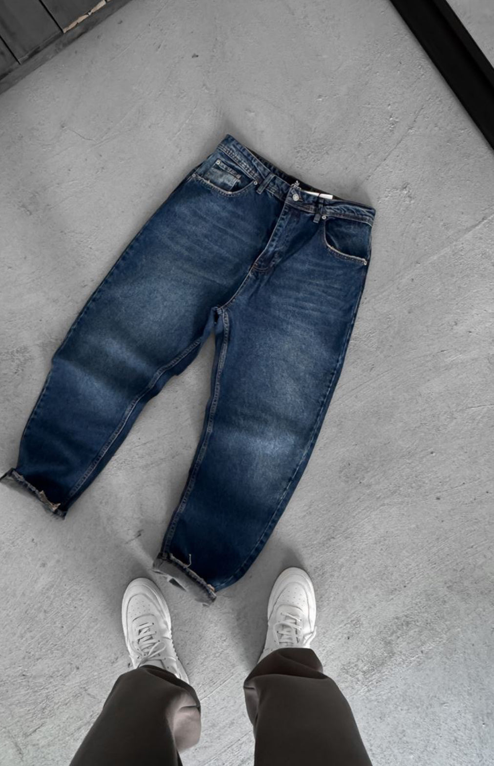 Relaxed wide legs jeans 0090