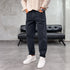 Premium Washed Tapered Jeans – Charcoal Black (P-0314)