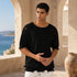 Premium Distressed Knit T-Shirt – (0026)