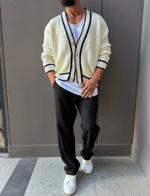Knitwear cardigan off-white - 0098
