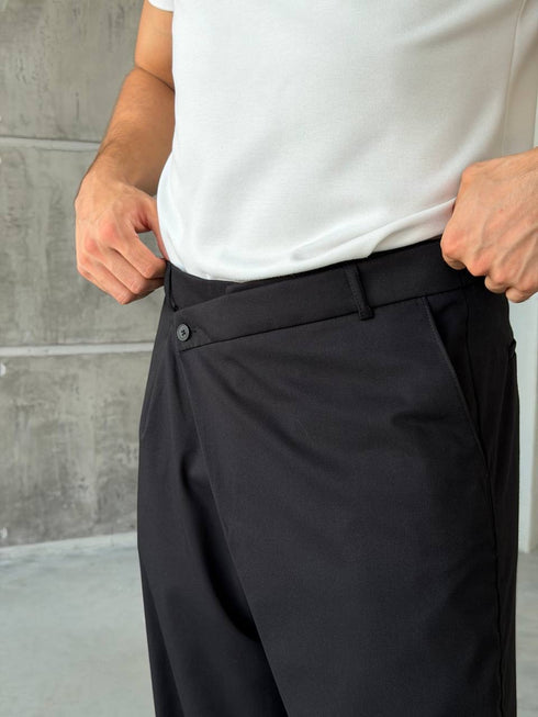 Tailored Wide-Leg Pants (P-0301)