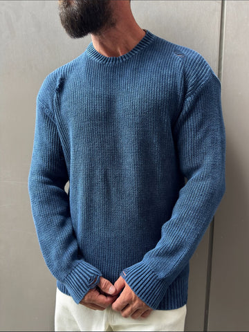 Knitwear oversized shirt -   0061