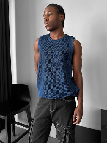 Cotton sleeveless shirt- 0029