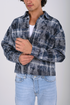 Oversized Plaid Overshirt (W-0325)