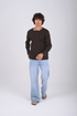 Essential Ribbed Henley Long Sleeve (W-0305)