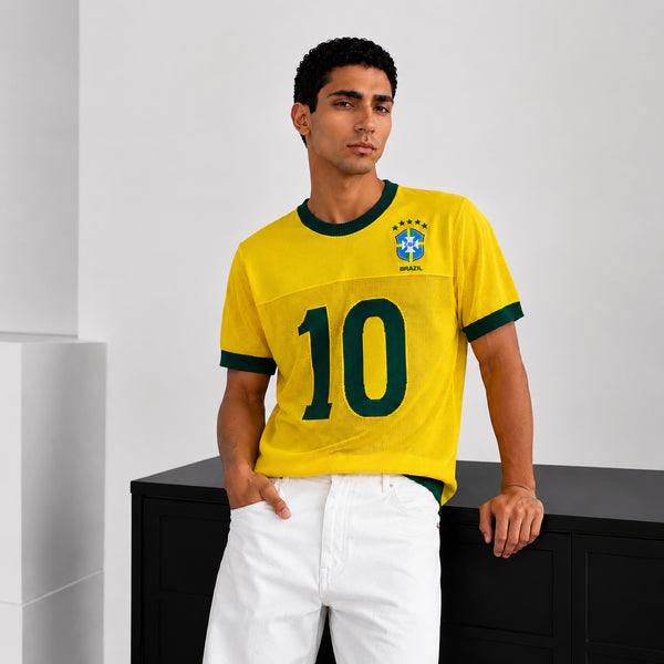 Brazil Knit Jersey - (0271) yellow