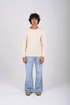 Essential Ribbed Henley Long Sleeve (W-0305)