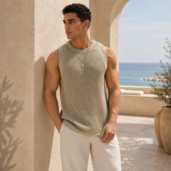 Premium Knit Sleeveless Tank
- (0029)
