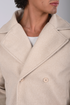 Double Breasted Crop Stamped Jacket - (W-0310)