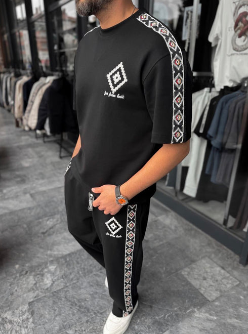 Signature Tracksuit Set - (0209) / black