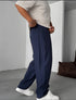Relaxed pants - blue 0066
