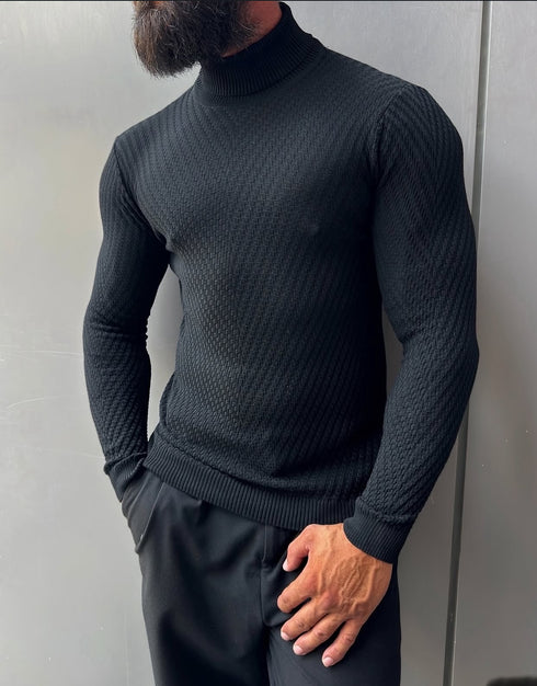 High neck pullover - 0102