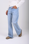 Relaxed Fit Light Wash Jeans- (P-0333)