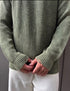 Knitwear oversized shirt (W-0061 )