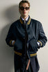 ZARA-CONTRAST RELAXED FIT BOMBER JACKET (ZW-0002)