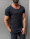 Slim fit shirt round neck - (0030)