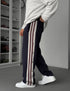Contrast Stripe Track Pants - (0255)