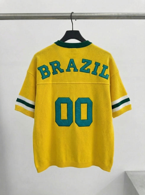 Brazil Vintage Knit Jersey – (0157)