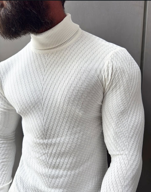 High neck pullover - 0102