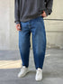 Relaxed Mom Fit Tapered Jeans