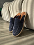 Suede Espadrille Loafers – (0246)