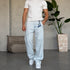 Relaxed Fit Denim Jeans (P-0303) ice