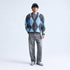Soft Mohair-Effect Cardigan (W-0335)