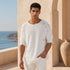 Premium Distressed Knit T-Shirt – (0026)