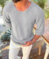 Textured Knit Shirt – Modern Fit (0027) / gray