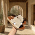 Suede Espadrille Slides – (0249)