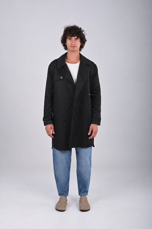 Classic Belted Trench Coat - (W-0320)