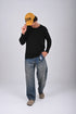 Knitwear oversized shirt (W-0062 )