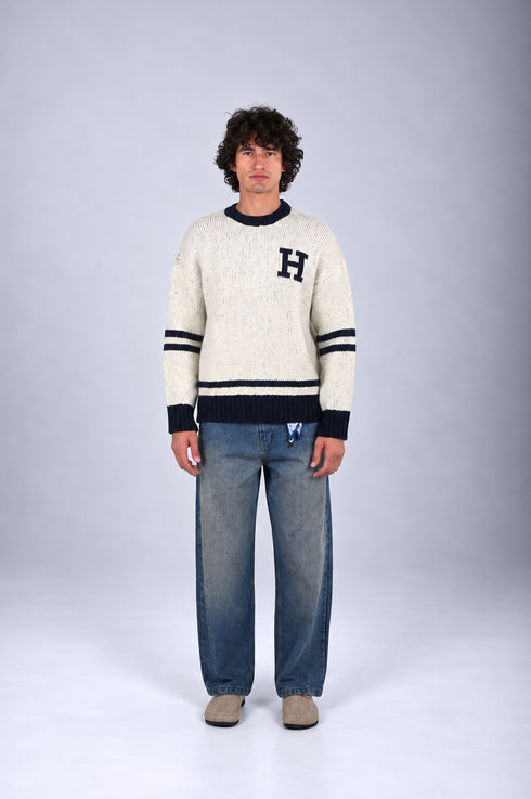 Heritage Monogram Knit Sweater (W-0330)
