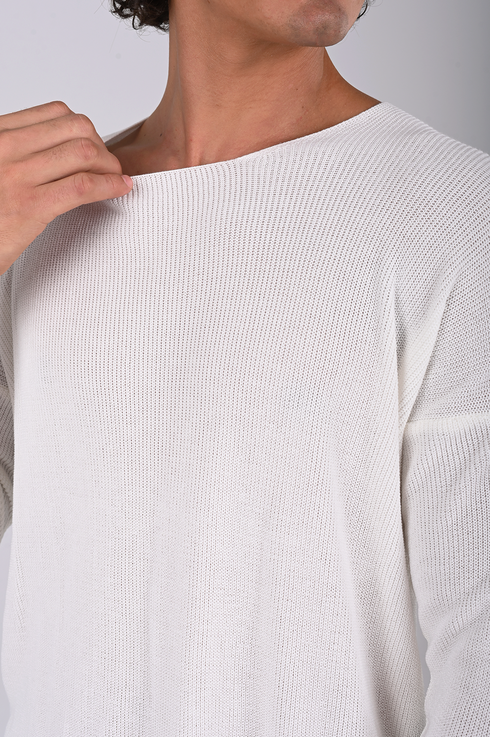Knitwear oversized shirt (W-0062 )