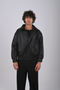 Premium Embroidered Leather Jacket - (W-0312) Black